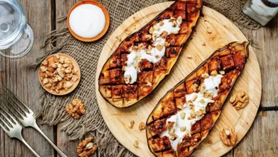 رژیم لاغری ۷ روزه با بادمجان و ماست