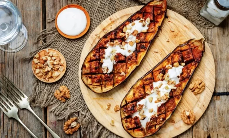 رژیم لاغری ۷ روزه با بادمجان و ماست