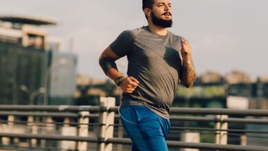 پیاده روی شکم بهترین زمان